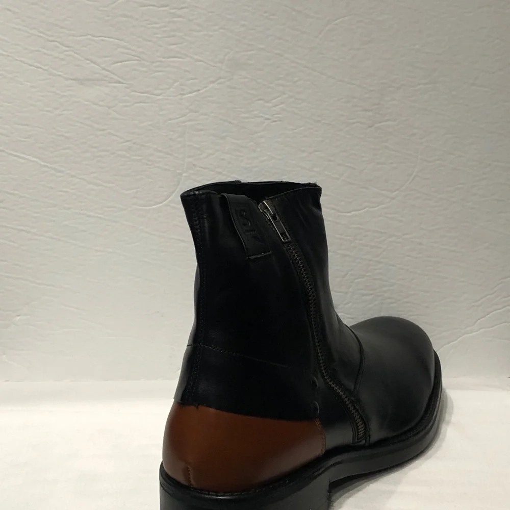 Sabatter boot black size zipper premium leather 13
